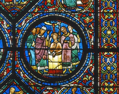 Vitrail de la cathédrale Notre-Dame de Chartres