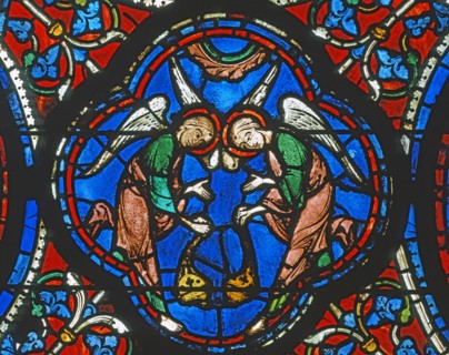 Vitrail de la cathédrale Notre-Dame de Chartres