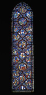 Vitrail de la cathédrale Notre-Dame de Chartres