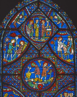 Vitrail de la cathédrale Notre-Dame de Chartres