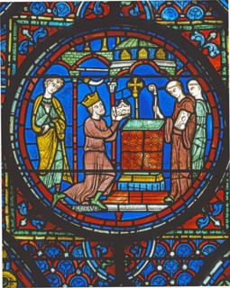 Vitrail de la cathédrale Notre-Dame de Chartres