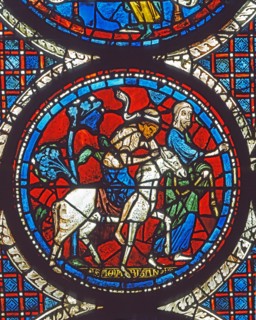 Vitrail de la cathédrale Notre-Dame de Chartres