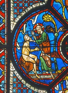 Vitrail de la cathédrale Notre-Dame de Chartres