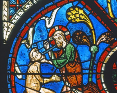 Vitrail de la cathédrale Notre-Dame de Chartres