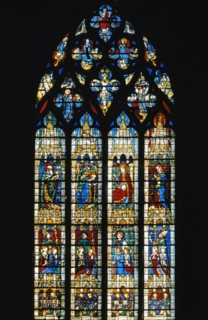Vitrail de la cathédrale Notre-Dame de Chartres