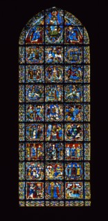 Vitrail de la cathédrale Notre-Dame de Chartres