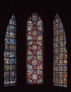 Vitrail de la cathédrale Notre-Dame de Chartres