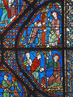 Vitrail de la cathédrale Notre-Dame de Chartres