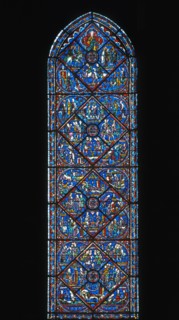 Vitrail de la cathédrale Notre-Dame de Chartres