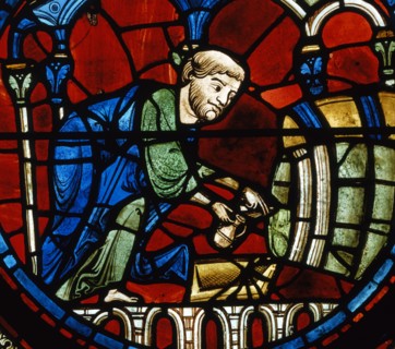 Vitrail de la cathédrale Notre-Dame de Chartres