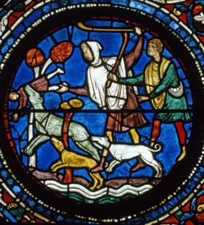 Vitrail de la cathédrale Notre-Dame de Chartres