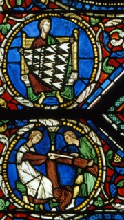 Vitrail de la cathédrale Notre-Dame de Chartres