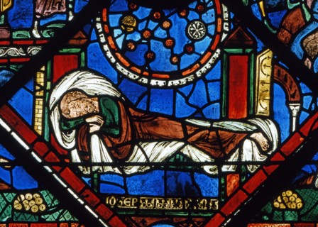 Vitrail de la cathédrale Notre-Dame de Chartres