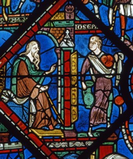 Vitrail de la cathédrale Notre-Dame de Chartres