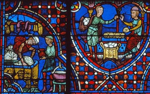 Vitrail de la cathédrale Notre-Dame de Chartres