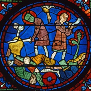 Vitrail de la cathédrale Notre-Dame de Chartres