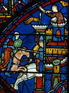 Vitrail de la cathédrale Notre-Dame de Chartres