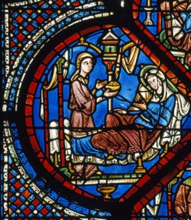 Vitrail de la cathédrale Notre-Dame de Chartres