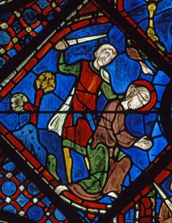 Vitrail de la cathédrale Notre-Dame de Chartres