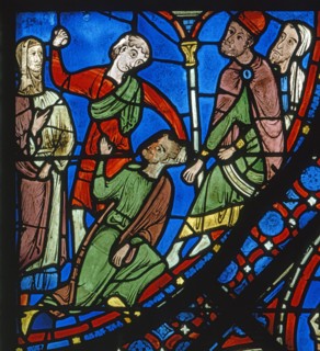 Vitrail de la cathédrale Notre-Dame de Chartres