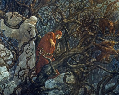 "La Divine Comédie", l'Enfer : La forêt des suicidés