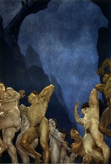"The Divine Comedy", Inferno: Flatterers are steeped in excrement