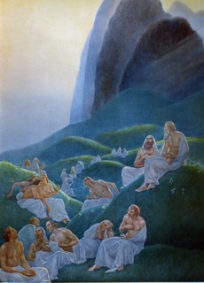 "The Divine Comedy", Purgatorio: The Valley of the Princes
