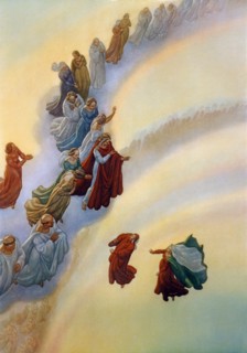"La Divine Comédie", le Paradis : Les âmes de ceux qui ont fait le bien par amour de la gloire