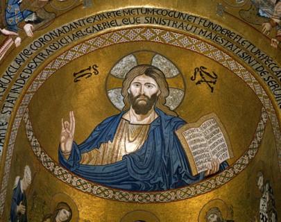 Christ Pantocrator de la Chapelle palatine de Palerme