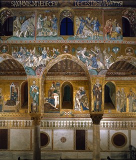 Nef de la chapelle palatine de Palerme