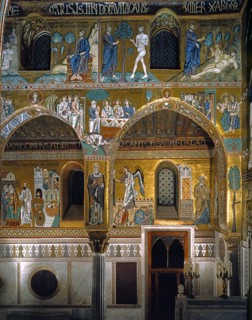 Nef de la chapelle palatine de Palerme