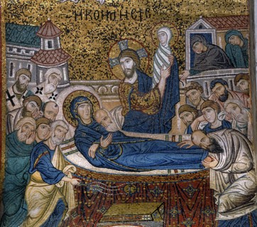 Eglise Santa Maria dell'Ammiraglio, dite "La Martorana", à Palerme (Sicile)
Mosaïque byzantine de