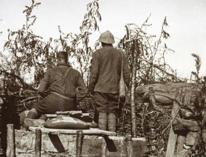 Soldats américains sur le front italien