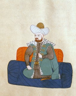 Mourad II, sultan de l'Empire Ottoman de 1421 à 1444, puis de 1446 à 1451