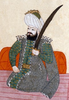 Osman 1er, 1er sultan de l'Empire Ottoman de 1281 à 1326 (détail)