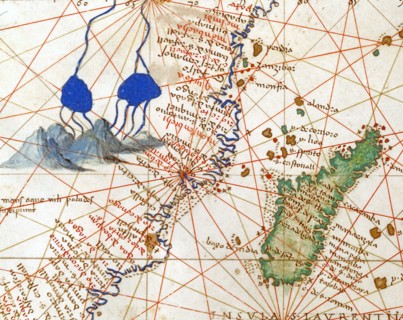 Carte de l'Océan Indien