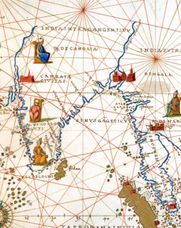 Carte de l'Océan Indien