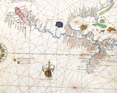 Carte de l'Océan Pacifique