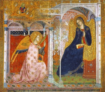 Illario da Viterbo, L'Annonciation