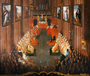 The opening of the Council of Trent in 1545 (detail)