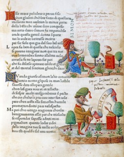 Illustration des "Canzoniere e Trionfi" de Pétrarque
