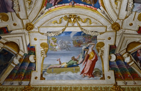 Tibaldi, Ino saves Ulysses from his shipwreck