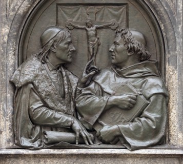 La dispute de Leipzig : opposition entre Martin Luther et Johannes Eck
