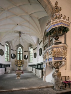 Abside de l'église Sainte-Anne à Eisleben