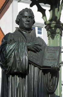 Monument à Martin Luther à Wittemberg