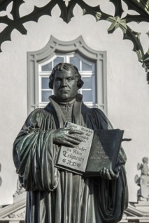 Monument à Martin Luther à Wittemberg