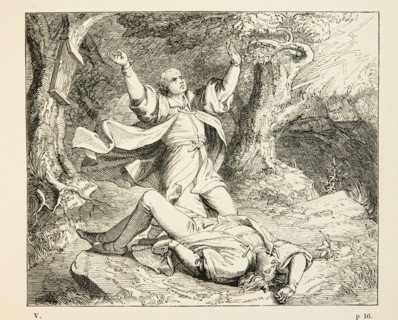Martin Luther's life: Alexis, a friend of Martin Luther's, strikes by lightning