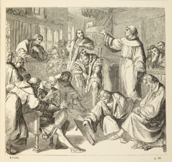 La vie de Martin Luther : la disputatio de Leipzig, entre Luther et Jean Eck