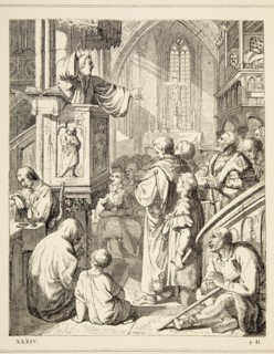 Martin Luther prononce ses célèbres Sermons