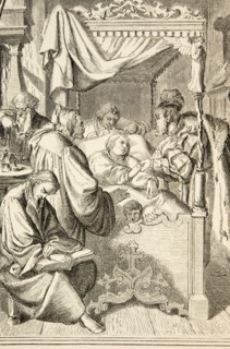 Martin Luther's life: While he is ill, Luther receives Jean-Frederic from Saxony